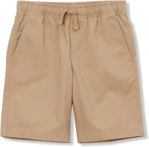 Lands' End Kids Husky Pull On Elastic Waist Shorts