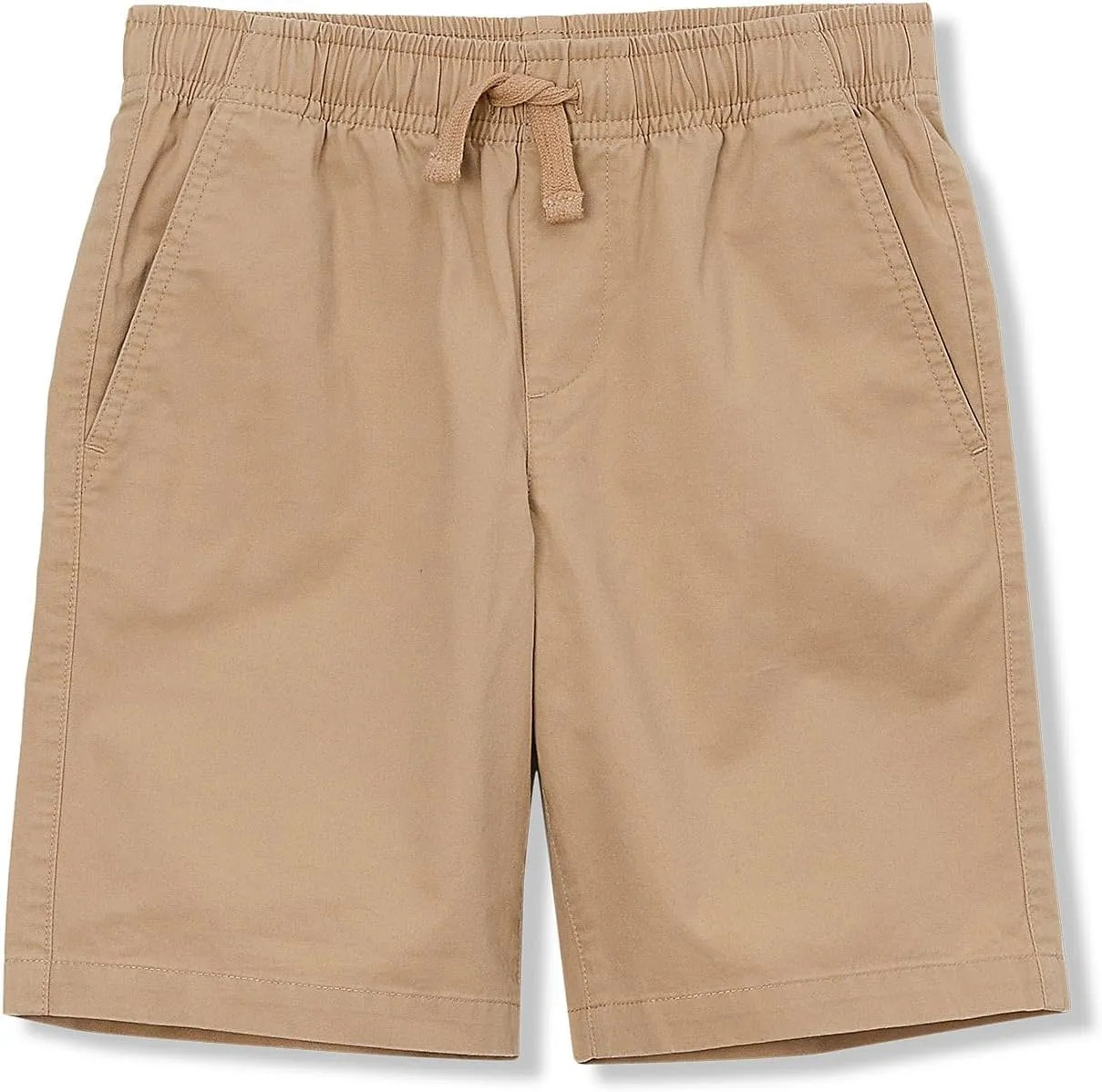 Lands' End Kids Husky Pull On Elastic Waist Shorts