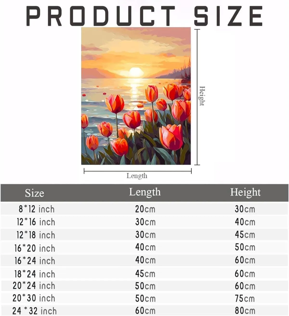 Landscape Diamond Art Painting Kits for Adults - Beauty Farm Windmill Full Drill Diamond Dots Paintings, Round 5D Paint with Diamonds Pictures Gem Art Painting Kits DIY Adult Crafts 12x16 inch