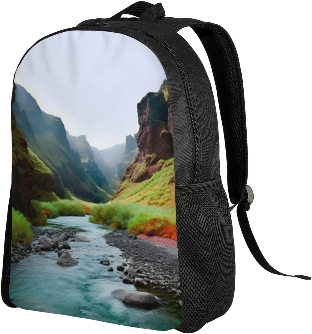 Laptop Backpack 16.1 Inch with Compartment Valley Rivers Laptop Bag Lightweight Casual Daypack for Travel