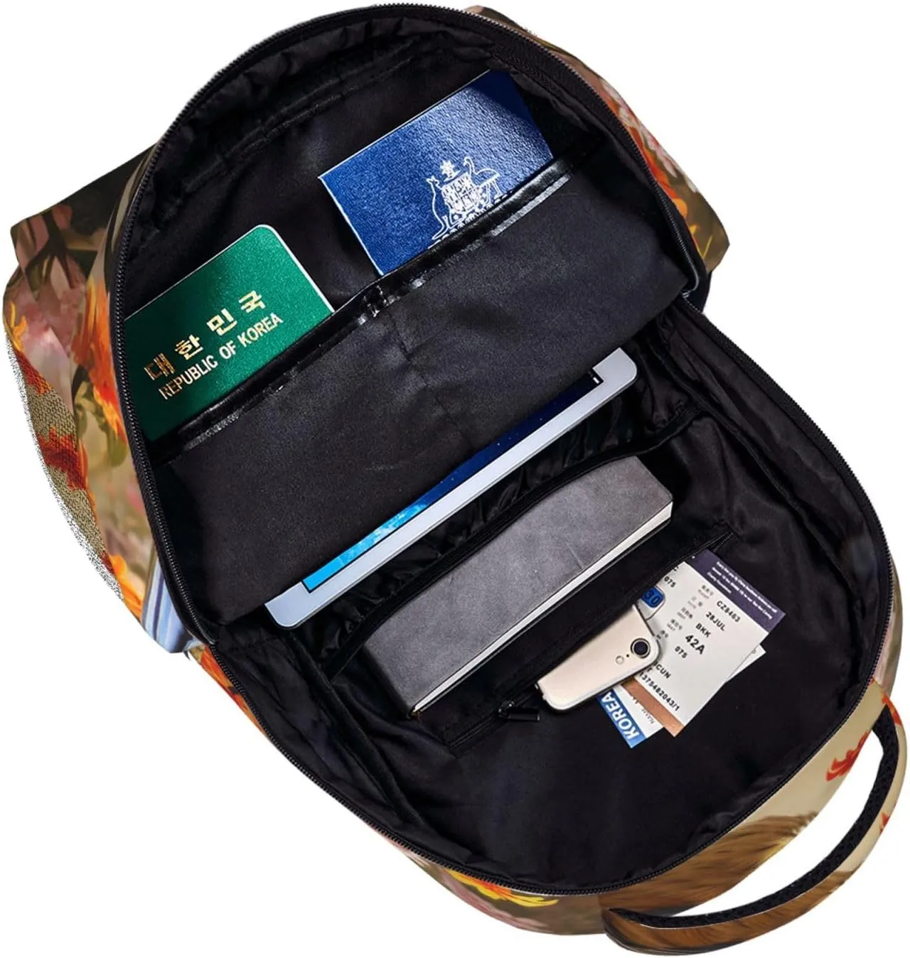 Laptop Backpack for Men Women Lightweight Travel Backpack Sparrow Birds Sing Daypack Laptop Bag for Travel
