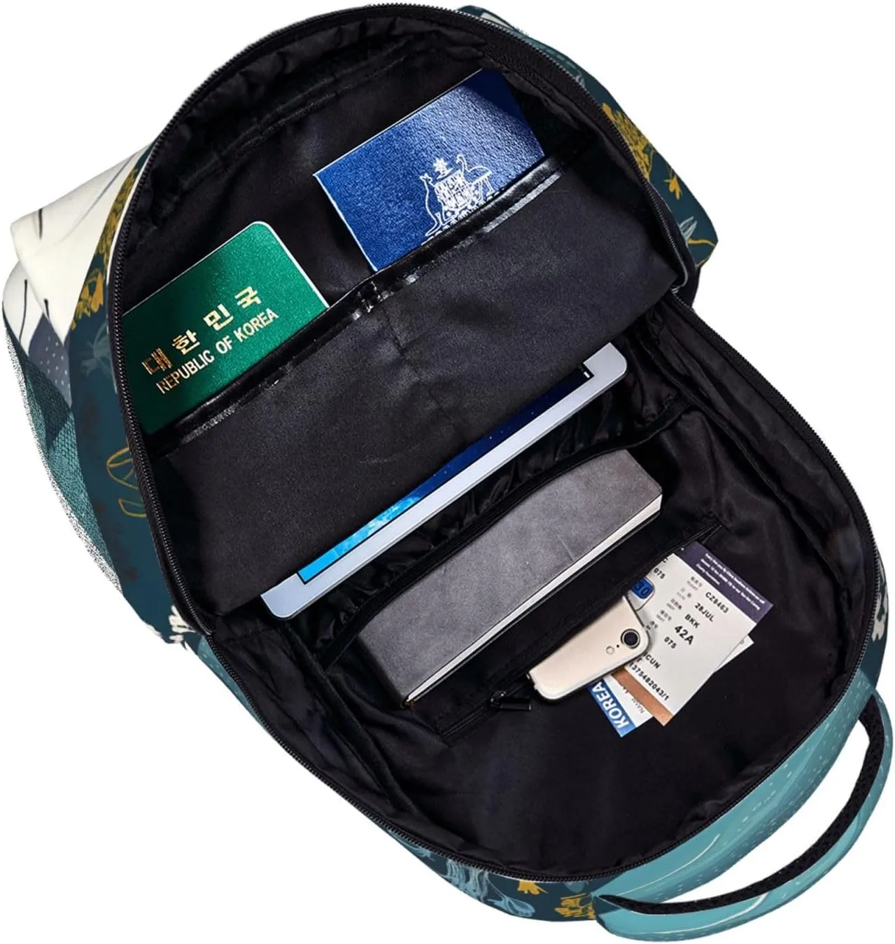 Laptop Backpack for Men Women Lightweight Travel Backpack Whale Pattern Daypack Laptop Bag for Travel