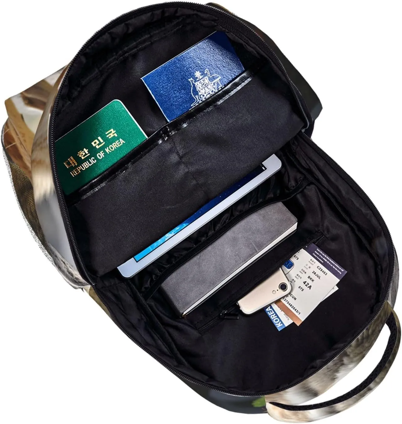 Laptop Backpack for Men Women Lightweight Travel Backpack Wildlife Wolf Daypack Laptop Bag for Travel