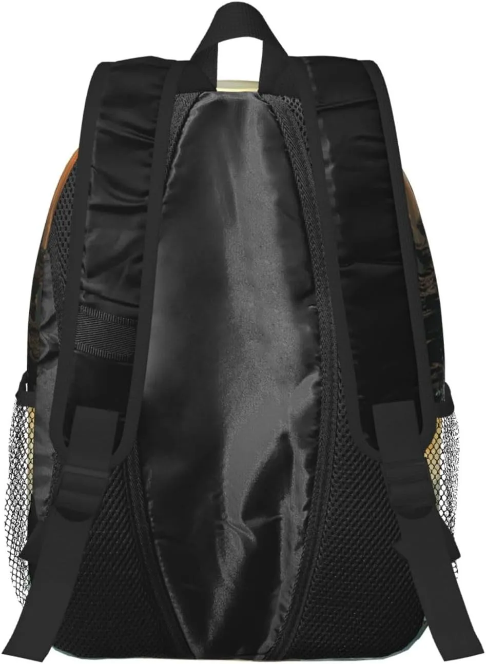 Laptop Backpack Lightweight Backpack for Men Women Daypack Divided Sea Pathway Laptop Bag Casual Backpack for Travel