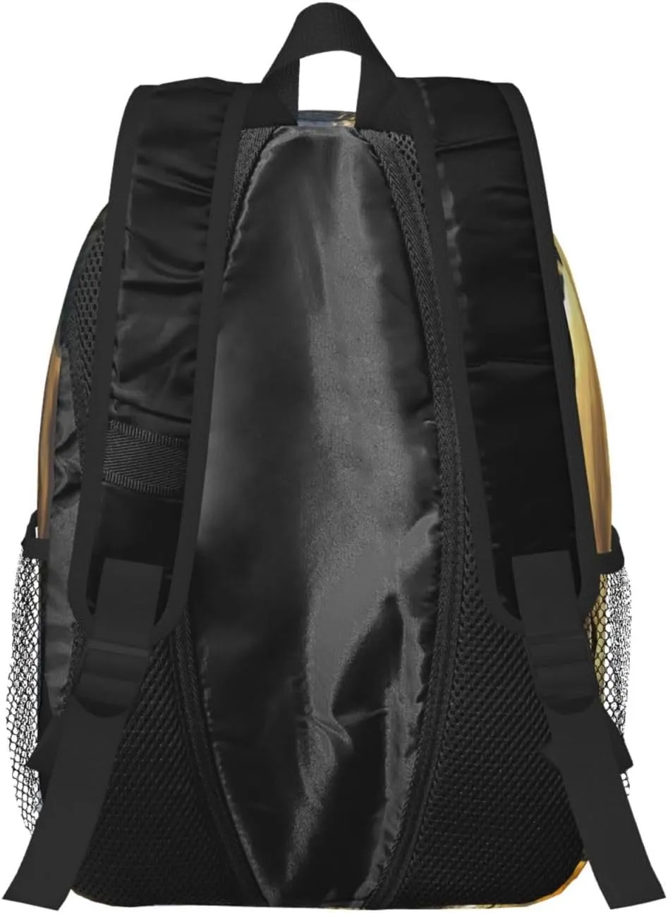 Laptop Backpack Lightweight Backpack for Men Women Daypack Elephant with sunflower Laptop Bag Casual Backpack for Travel