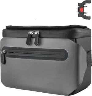Large Bicycles Front Storage Pouches Reflective Cycling Handlebar Bag with Shoulder Strap Bike Front Frame Bag