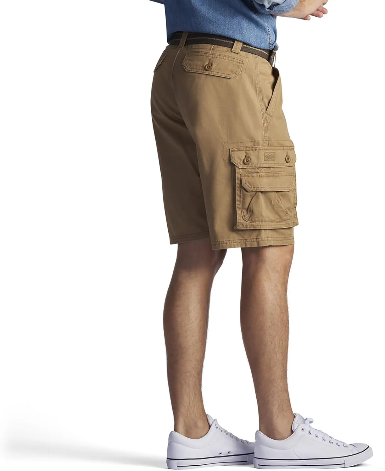 Lee Men's Dungarees New Belted Wyoming Cargo Short