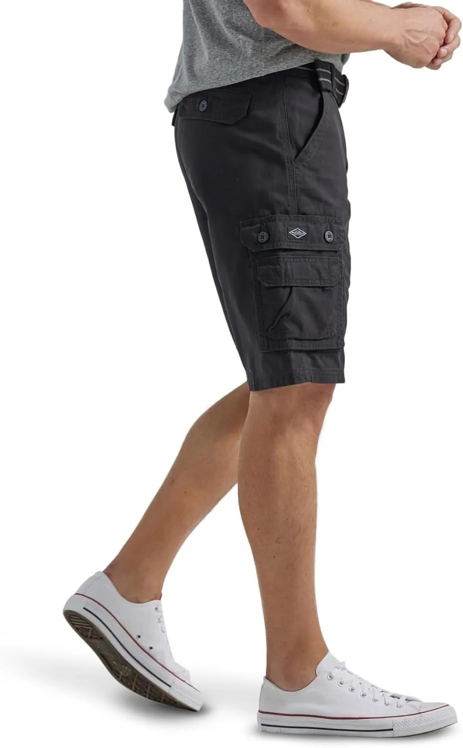 Lee Men's Dungarees New Belted Wyoming Cargo Short