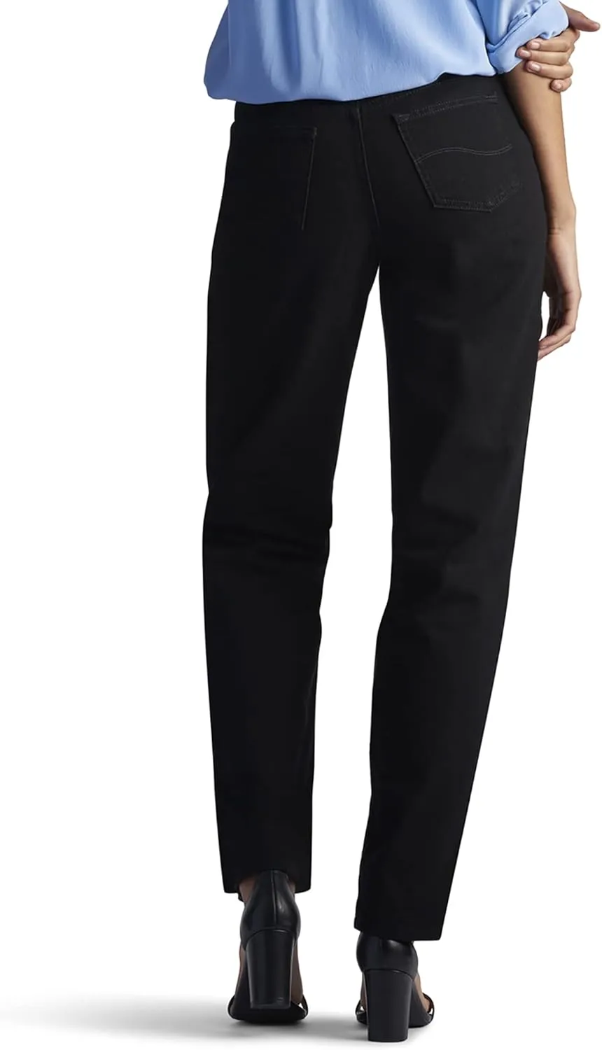 Lee Women's Relaxed Fit All Cotton Straight Leg Jean