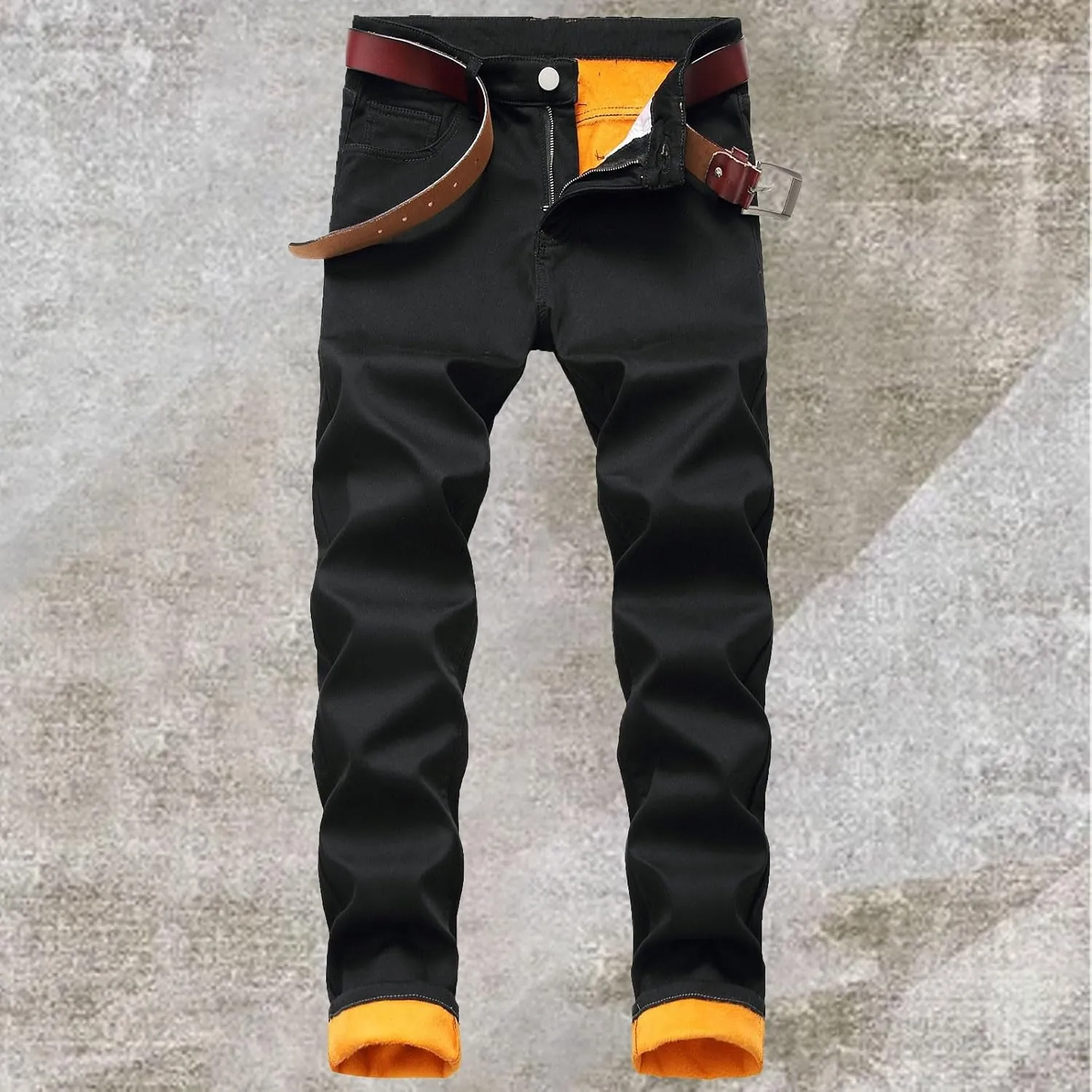 Leg Men's Pants Plus-Size Street Casual Jeans Man Jeans Men Stretch Jeans Mens Mens Relaxed Jeans Mens Straight