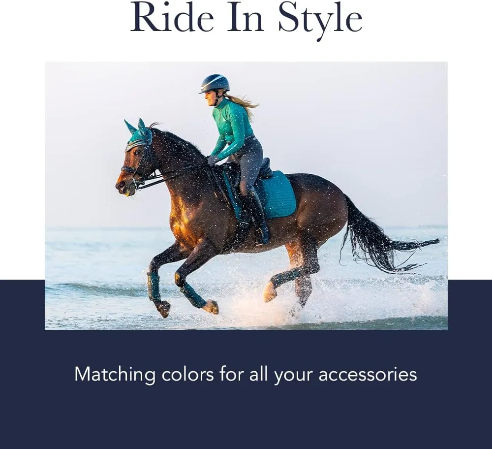 LeMieux Suede Dressage Square - English Saddle Pads for Horses - Equestrian Riding Equipment and Accessories