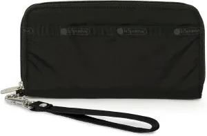 LeSportsac Tech Wallet Wristlet (Recycled Black)