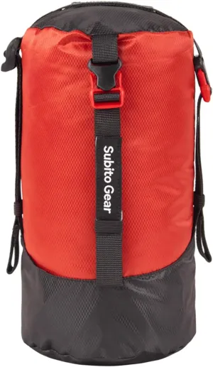 Lightweight Compression Stuff Sack, 5pcs Lightweight Compression Stuff Sack Water Proof Polyester Sleeping Bag for Camping Hiking Backpacking
