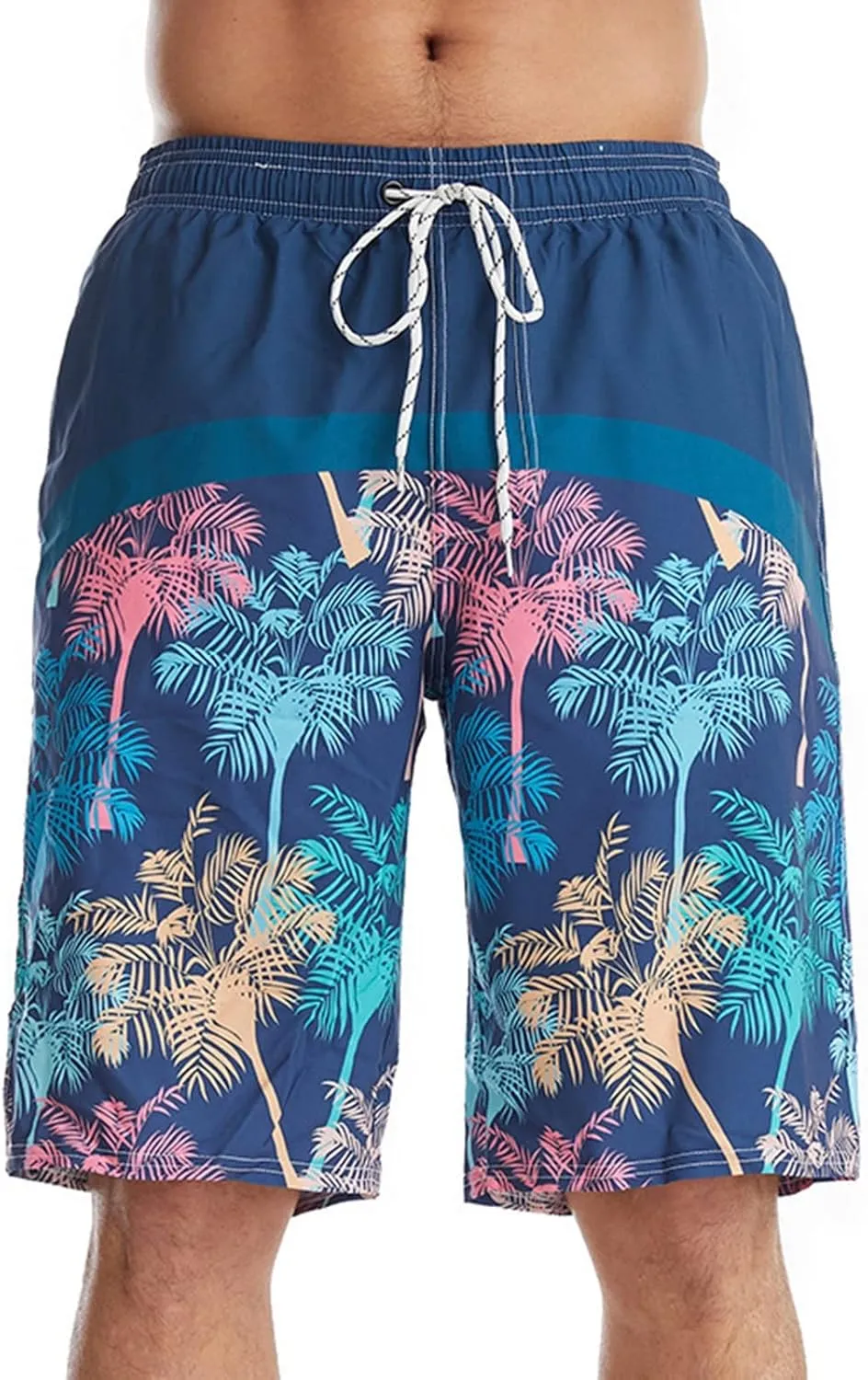 Linen for Men Tie Dye Sports Shorts Casual Beach Couple Pants Linen Beach Short Pant Swim Shorts Zipper Hiking
