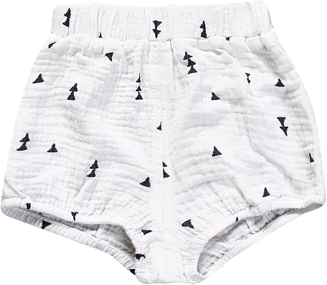 Little Baby Girls Boys Cotton Linen Blend Cute Shorts Baby Boys Girls Summer Solid Color Shorts Lndoor Home Sweat Pants