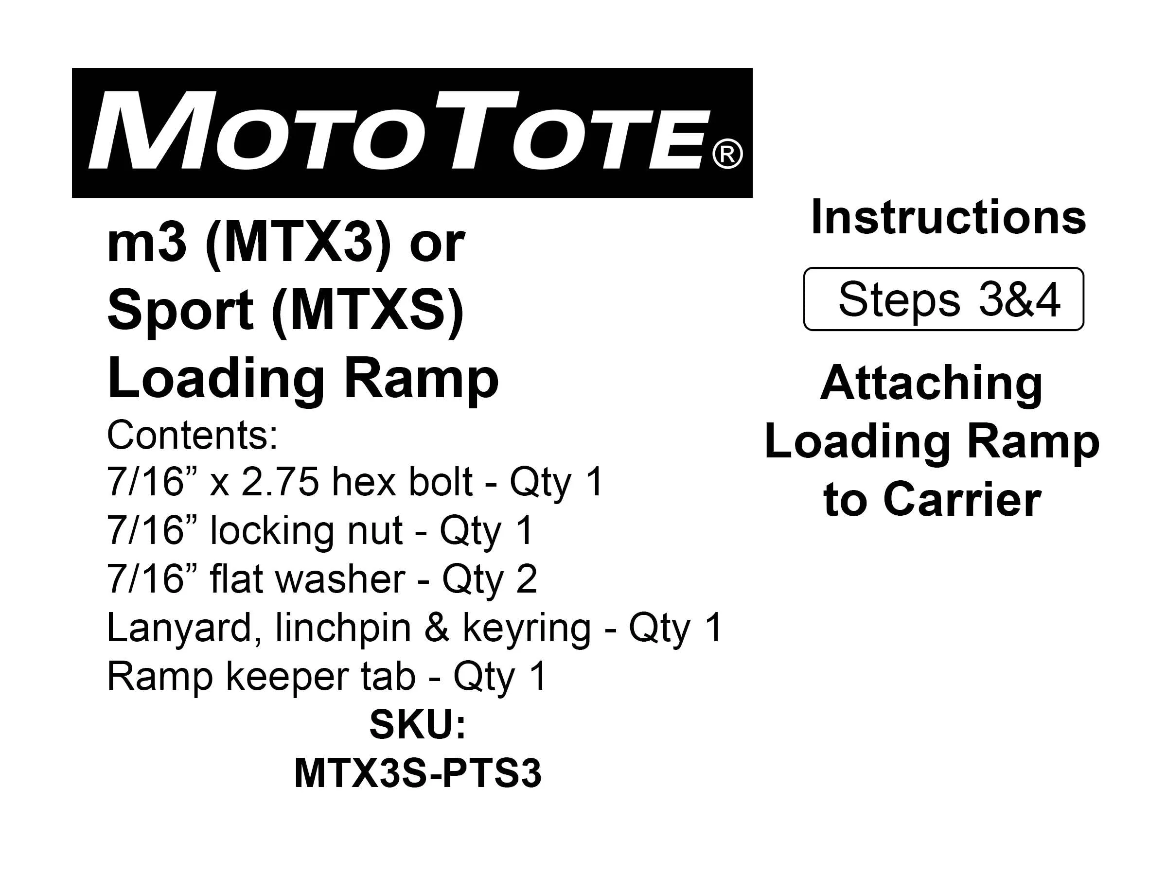 m3 and Sport (only) Hardware Bag 3-4