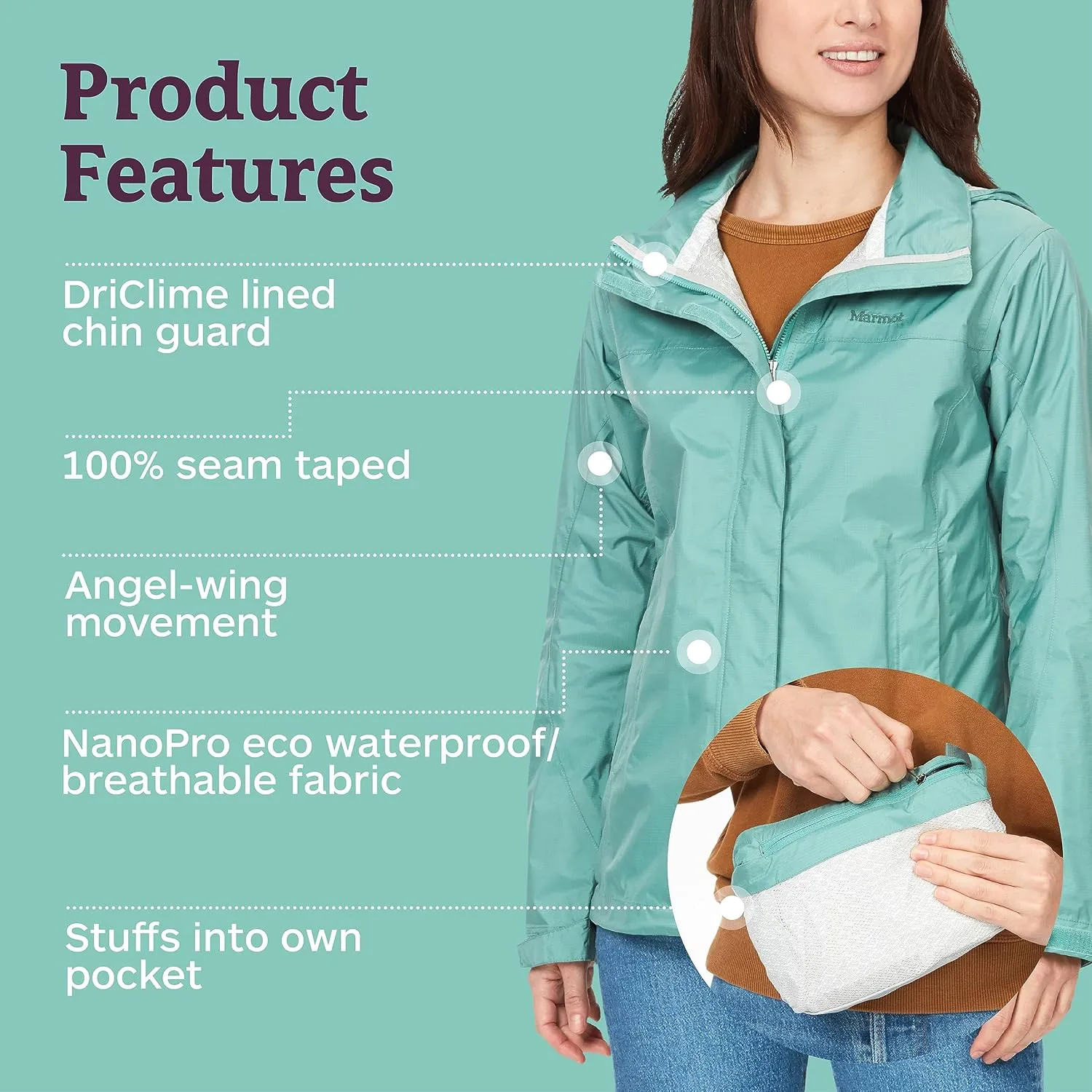 MARMOT Women's Precip Eco Jacket