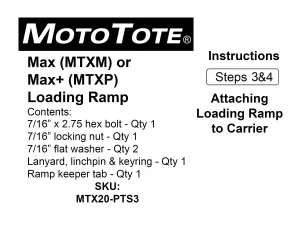 Max and Max  (only) Hardware Bag 3-4