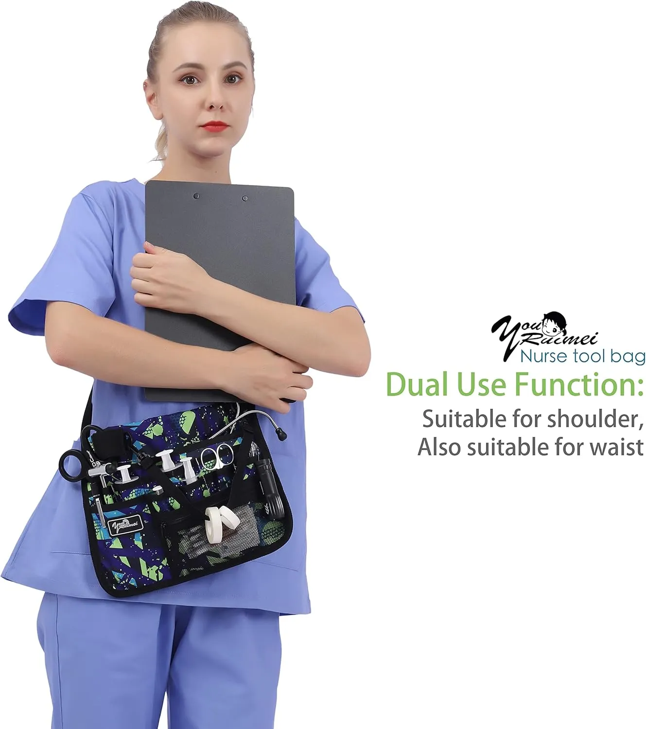 Medical Organizer Belt,Nurse fanny pack, Nurse Fanny Pack for Work ，Kit Practical Waist Bag for Nurses，