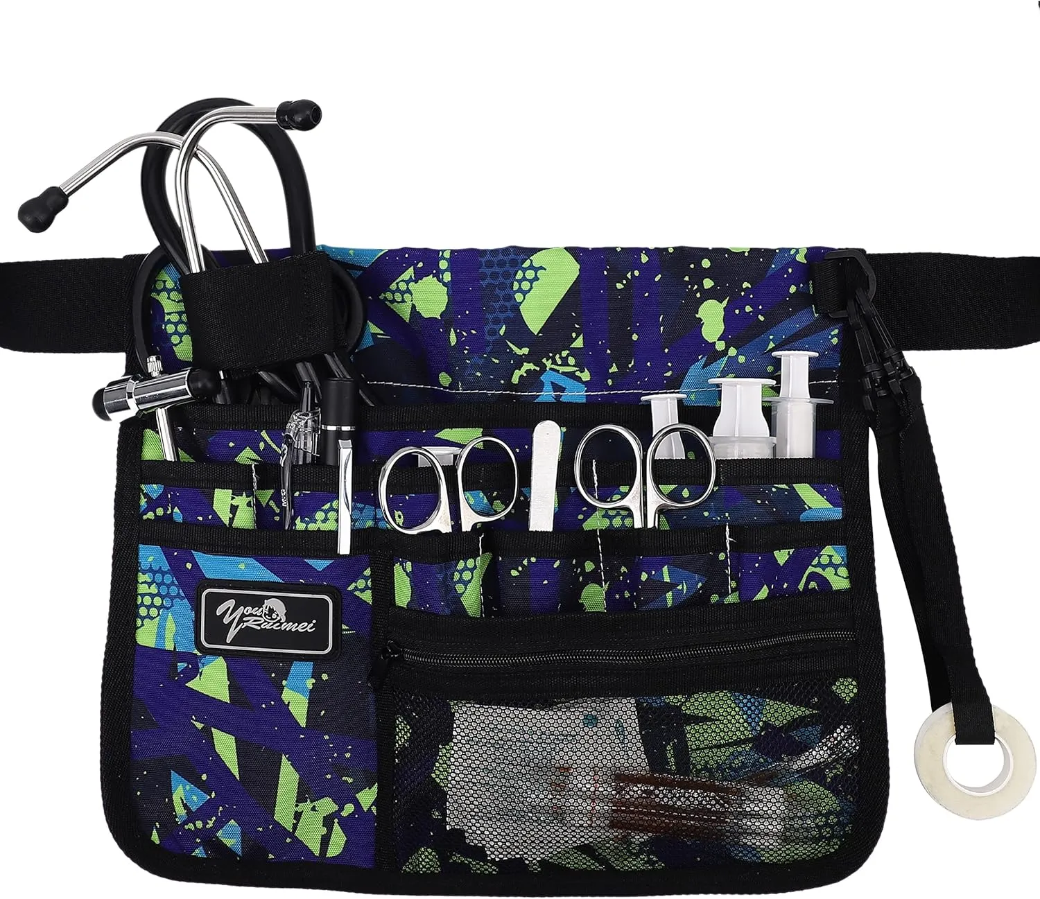 Medical Organizer Belt,Nurse fanny pack, Nurse Fanny Pack for Work ，Kit Practical Waist Bag for Nurses，