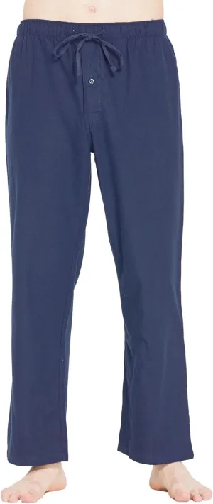 Men's 100% Cotton Super Soft Flannel Plaid Pajama Pants