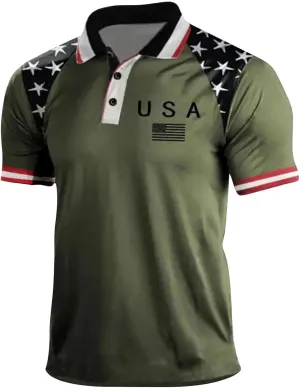 Men's Classic Everyday Soft Beach Flower Shirt and Long Suits Mens Cotton Crew Neck T-Shirt Henley