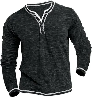 Mens Long Sleeve Tee Shirts Solid Cotton and Linen Hooded Shirt Casual Button Classic Work Shirt Men Shirt Mens