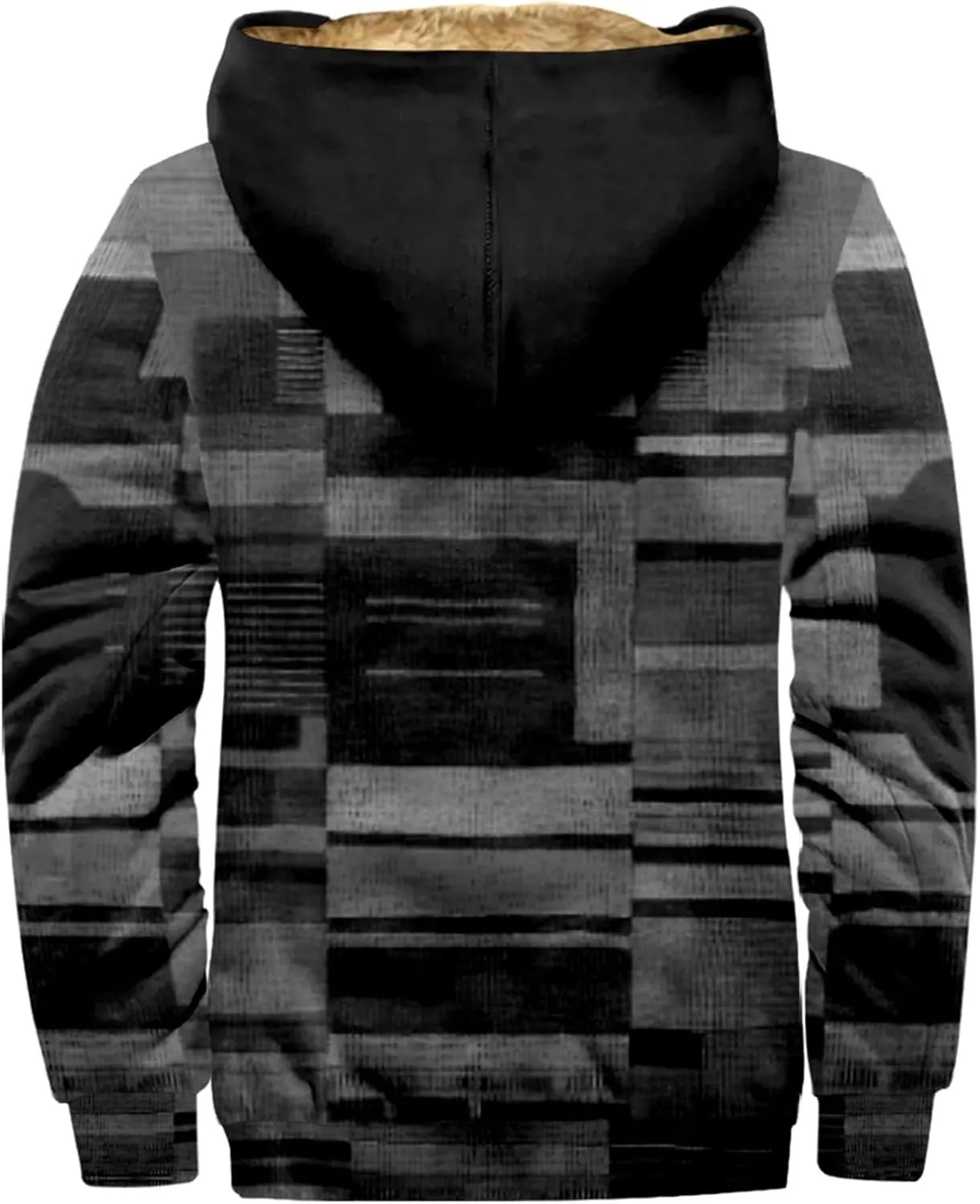 Men's Long Winter Coat Heavyweight Down Jacket Parka Warm Tactical Jackets Casual Zipper Casual Hoodies with Pocket