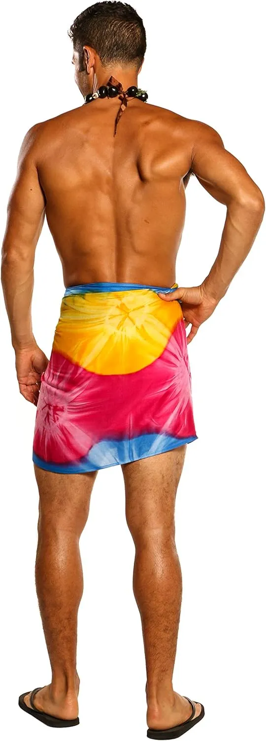 Mens Tie Dye Sarong