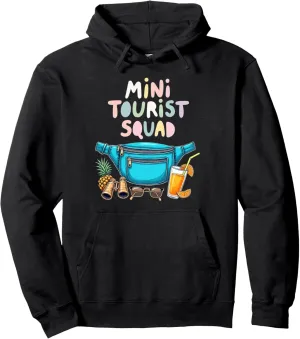 Mini Tourist Squad Waist bag Holiday Vacation Tacky Tourist Pullover Hoodie