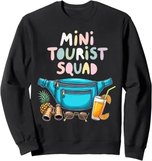 Mini Tourist Squad Waist bag Holiday Vacation Tacky Tourist Sweatshirt