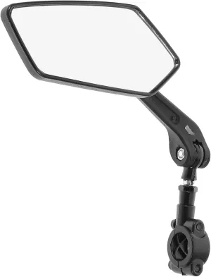 Mirror Rotatable Adjustable Rearview Mirror for Handlebars Versatile Bike Accessories for Mountain and Electric Left