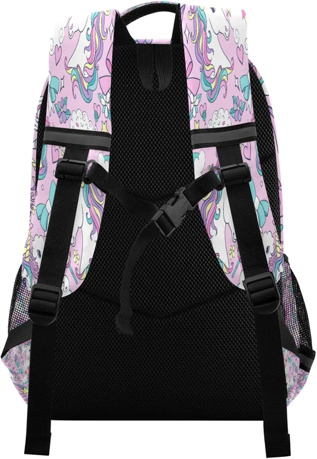 MNSRUU School Backpack for Kids 5-13 yrs,Unicorn Backpack Kindergarten School Bag Pink Backpack for Little Girls