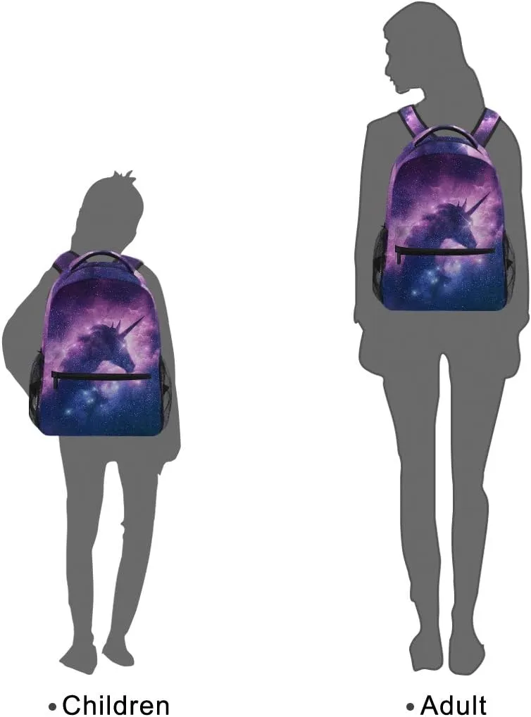 MNSRUU School Backpack for Kids 5-13 yrs,Unicorn Backpack Kindergarten School Bag Pink Backpack for Little Girls
