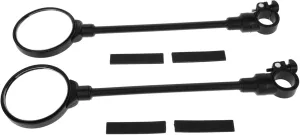 Motorcycle Handlebar Mirrors Pair of Rotatable Reflective Rearview Mirrors for Ebike/bike Versatile Compatibility