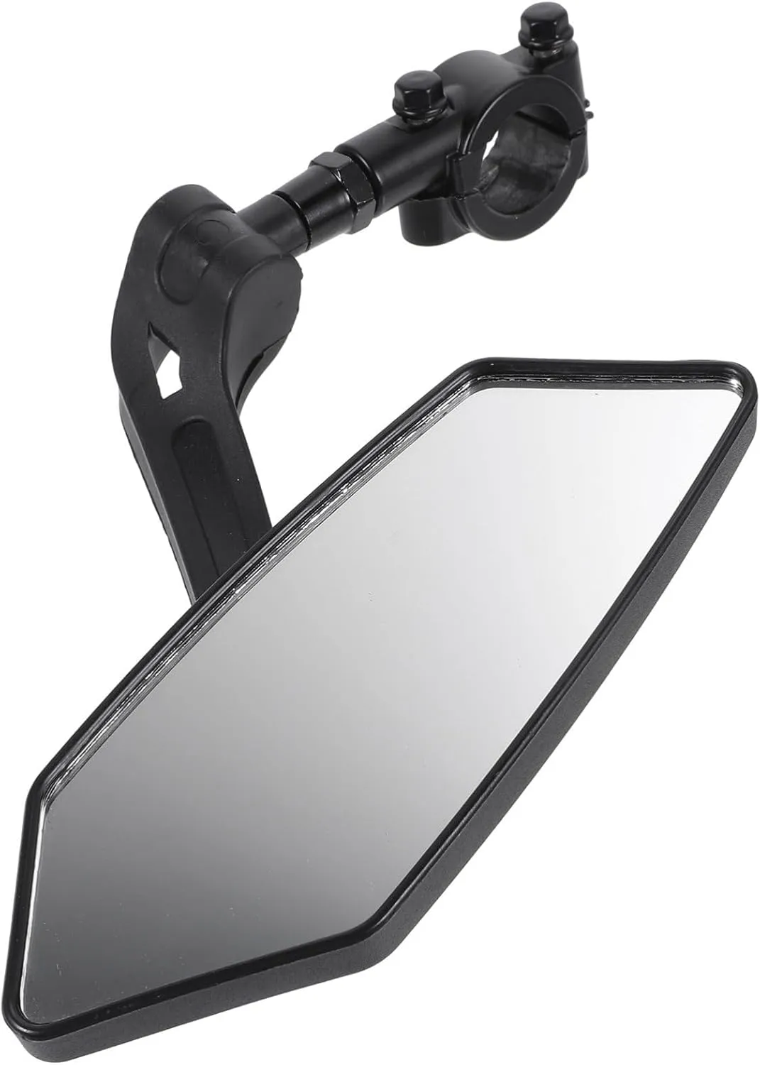 Mountain Bike Rear View Mirror Handlebar Mount Reflective Accessory for Cycling Compatible Easy to Install Left Side