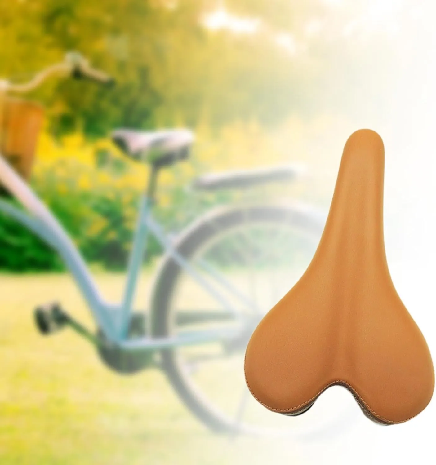 Mountain Bike Saddle Bike Seat Lightweight Accessory, Shock Absorbing Cushion Pad Mountain Road Bicycle Saddle Bicycle Seat