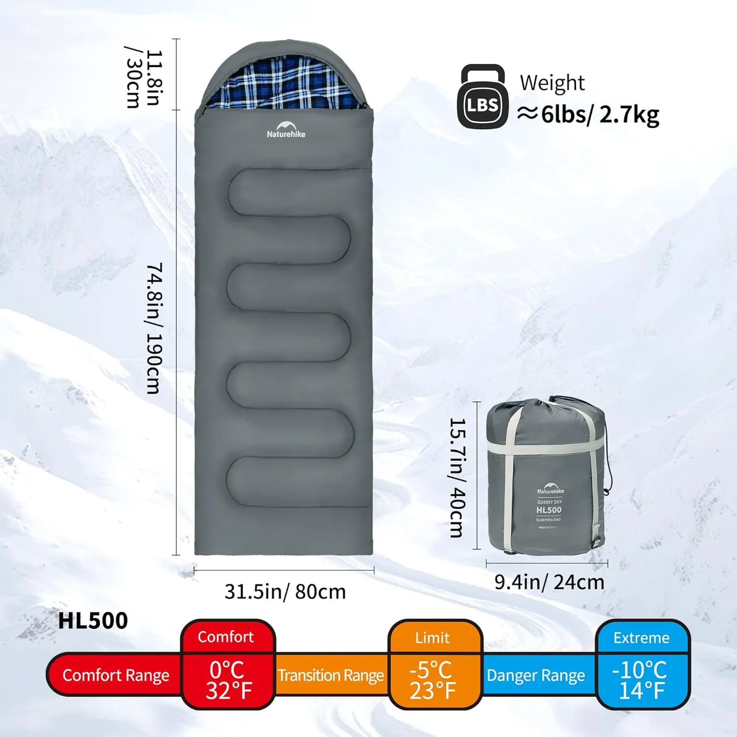 Naturehike 0 Degree and 40 Degree Flannel Two Person Sleeping Bag with Pillows for Adults, Couples & Family, Doublewide Double Sleeping Bag 2 Person for All Seasons Camping Hiking Backpacking