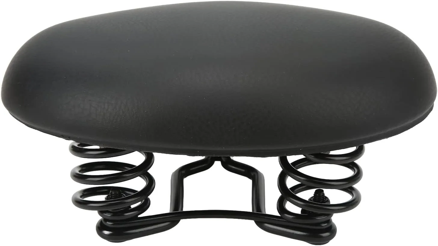 Noseless Bicycle Saddle, Noseless Bicycle Saddle Mountain Bike Seat Super Soft Shock Absorbing Seat Cushion for Folding Bike