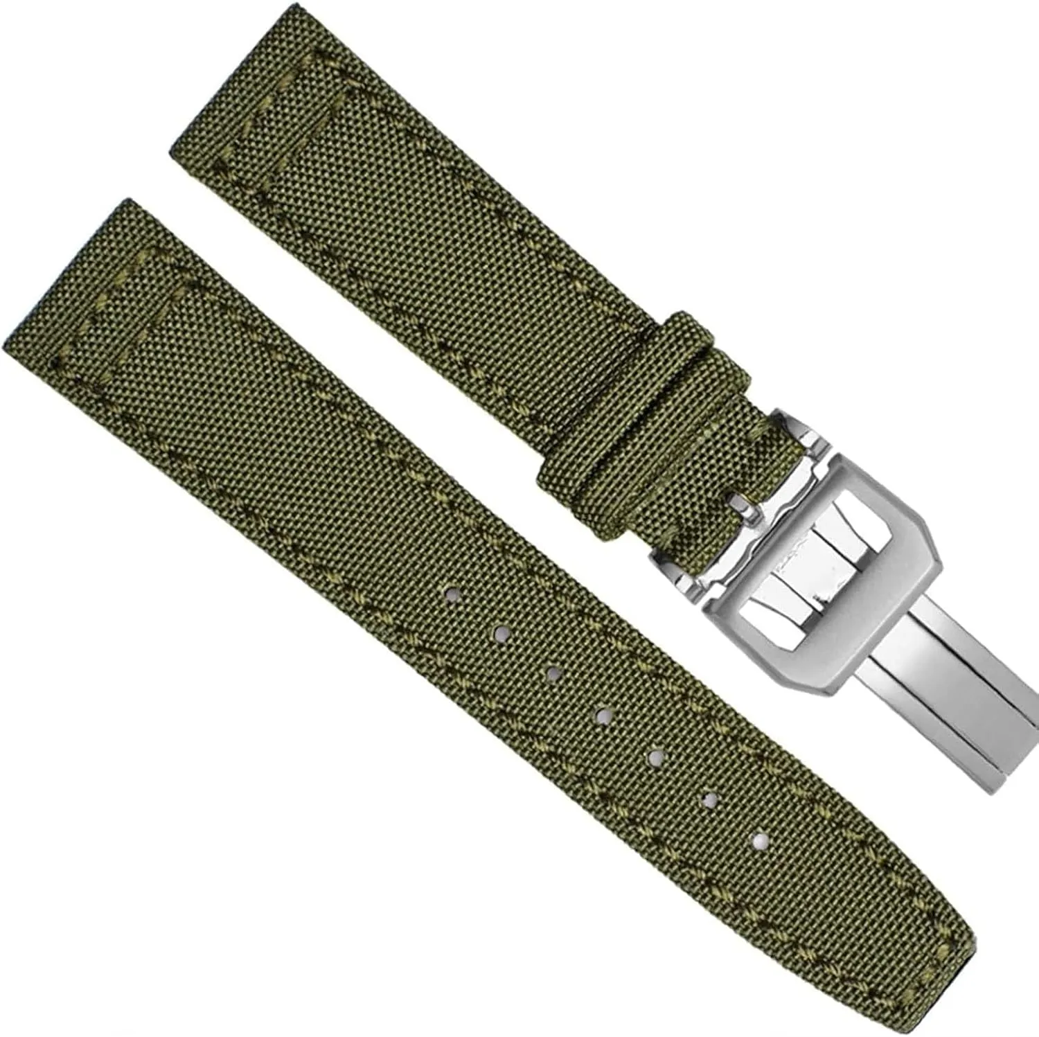 Nylon Watch Band For IWC Portuguese Pilot Series Wristwatches Band Canvas Bracelet Watch Strap