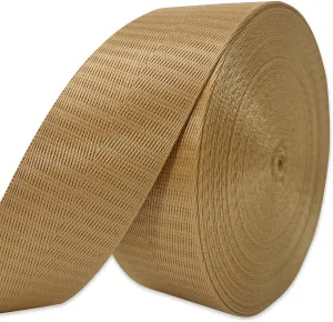 Nylon Webbing Straps - 1 1/2 inch, 10 Yards Flat Wide Belting Webbing Straps for Bags, Lawn Chair, Pet Collars, DIY Crafts