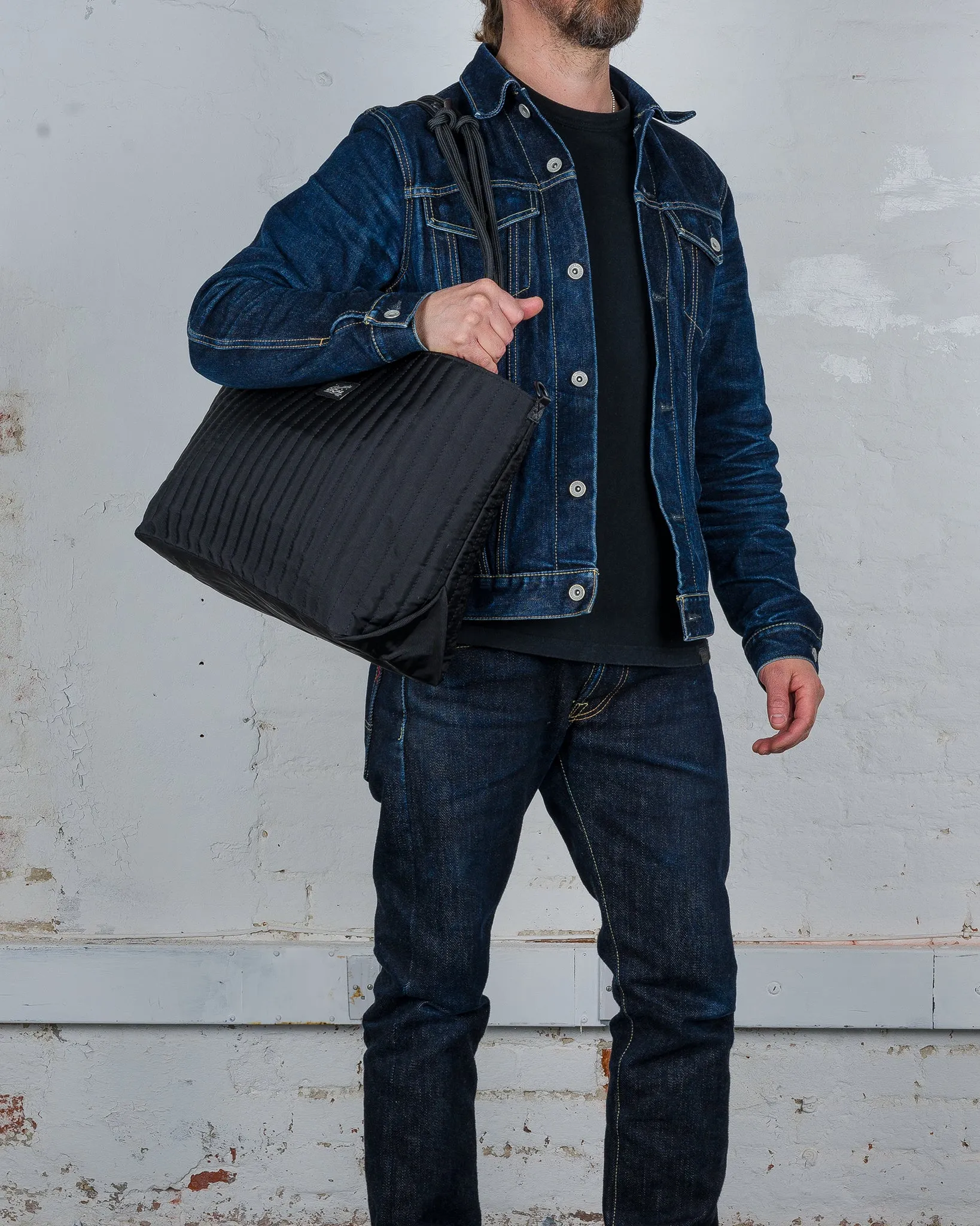 OGL Originale Tech Material Millie Carry-All Tote Bag - Black