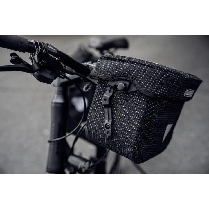 Ortlieb Ultimate Six High Visibility Handlebar Bag (Black Reflective)
