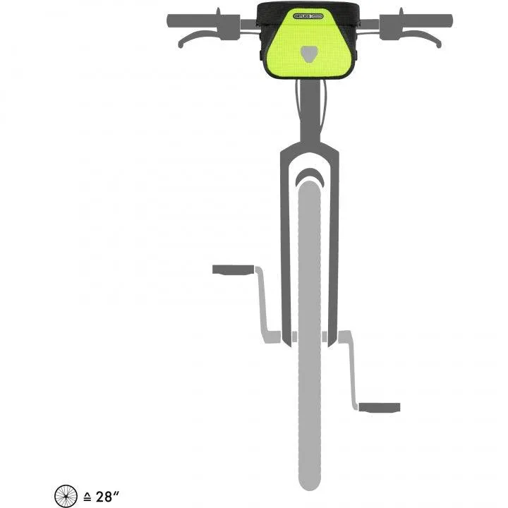 Ortlieb Ultimate Six High Visibility Hnadlebar Bag (Neon Yellow/Black Reflective)