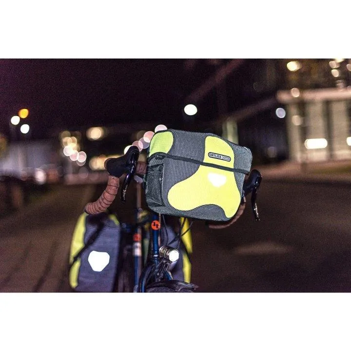 Ortlieb Ultimate Six High Visibility Hnadlebar Bag (Neon Yellow/Black Reflective)