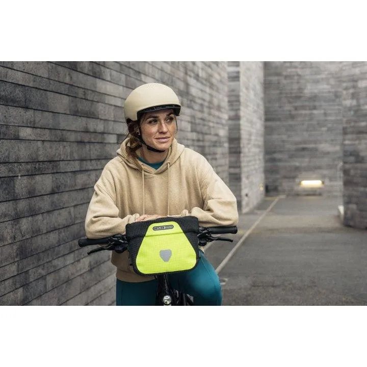Ortlieb Ultimate Six High Visibility Hnadlebar Bag (Neon Yellow/Black Reflective)