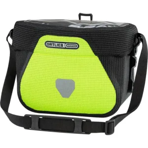 Ortlieb Ultimate Six High Visibility Hnadlebar Bag (Neon Yellow/Black Reflective)