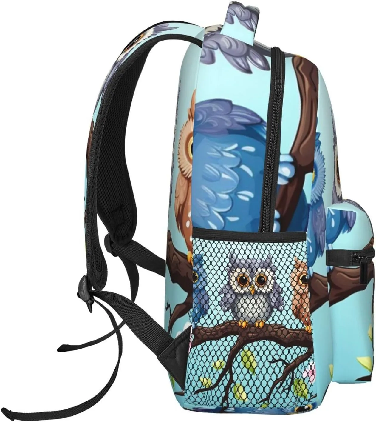 Owls on a branch Backpack for Men Women Casual Daypack Laptop Backpack Computer Bag Travel Laptop Bag