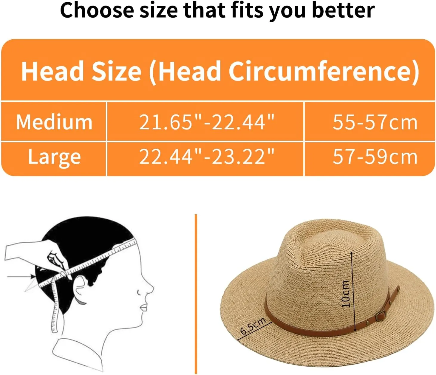 Panama Hat Sun Hats for Women Raffia hat Beach Hats Wide Brim Straw Hat