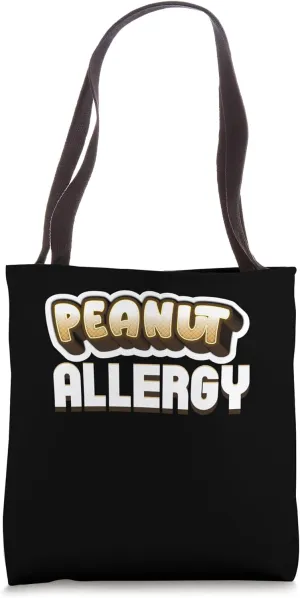 Peanut Allergy Tote Bag